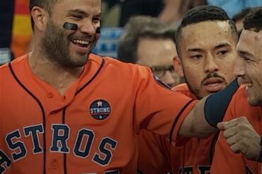 Quand vous êtes le #CHAMPS, vous célébrez maintenant et dormez plus tard.

@astrosbaseball avait ...