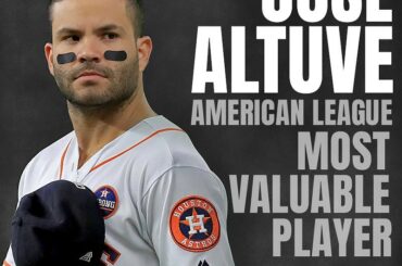 Cette année, la situation s'améliore pour @ JoseAltuve27! Il est votre 2017 BBWAA AL #MVP ....