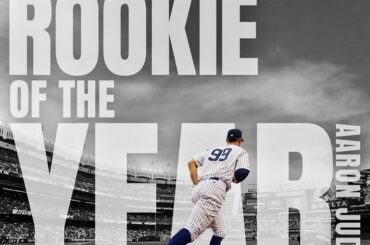 #AllRise pour la recrue unanime de la BBWAA 2017 AL… @ TheJudge44! ...