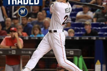 @Brewers acquiert OF Christian Yelich de @Marlins pour les OF Lewis Brinson, Monte ...