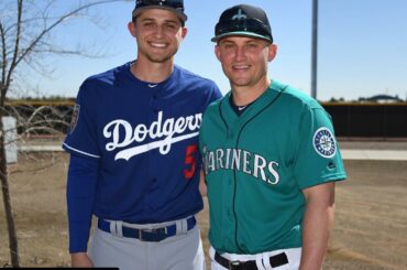Pour la première fois sur le même terrain: les frères Seager. #SpringTraining (Via: ...