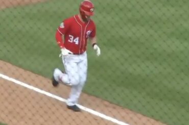 @ bharper3407 fait un peu de travail dans la cour. #entraînement de printemps...