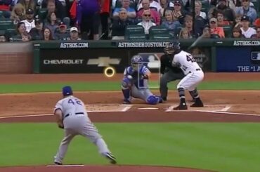 Même le MVP s'agenouille aux pieds de #BigSexy. Oh, aussi, il avait un no-frappeur dans t ...