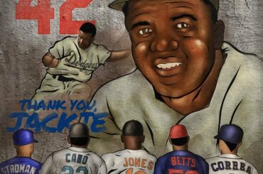 La légende qui a ouvert la voie. Voici pour vous, # Jackie42 ....