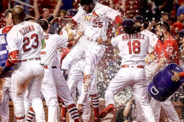 C’est ainsi que vous terminez une semaine de baseball, @dexterfowler. #Marcher au large...