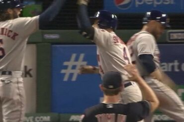 @astrosbaseball est entré dans le 8ème sans course.
Le 9, ils avaient onze - casquette ...