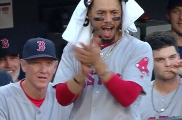 Vous pensez que @mookiebetts est excité à propos de #TheRivalry? ...