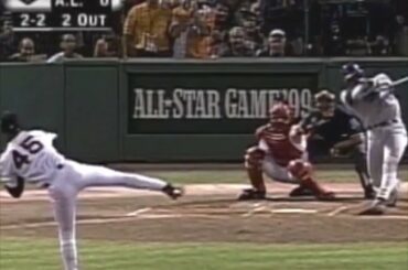Il y a 19 ans aujourd'hui, @ 45pedromartinez était ébloui dans le #AllStarGame de Fenway ....
