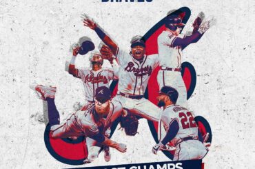 NL East, vous avez été haché. Les @Braves ont #CLINCHED la division ....