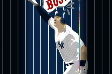 On dirait que les @Yankees et les @RedSox sont attirés l'un par l'autre… Ils se rencontrent…