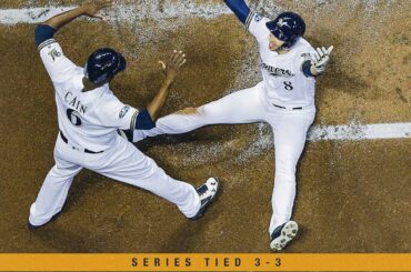 Buvez-le, les @brewers ont forcé un # Game7. #NLCS ...