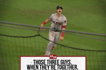 Ce trio a les Red Sox au bord du #WorldSeries ....