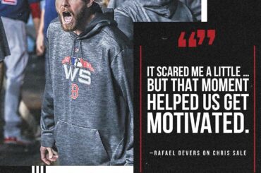 Chris Sale n’a pas besoin de tanguer pour avoir un impact. #Épreuves mondiales...