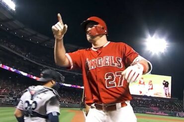 Le régnant AL West Champs. L'équipe dirigée par Mike Trout. Ce # MéxicoSeries est g ...