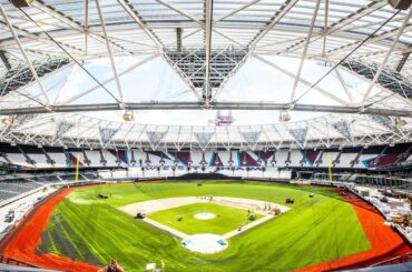 Le terrain a l'air classe.

À une semaine du #LondonSeries ....