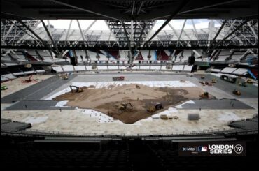 Le champ est prêt! #LondonSeries ...