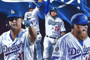 7ème ciel! Les Dodgers remportent leur septième titre consécutif de NL West. #CLINCHED ...