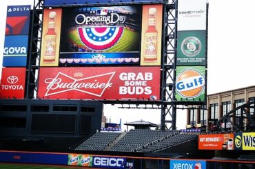 Les @mets commencent à s'échauffer à Citi Field. #jour d'ouverture...