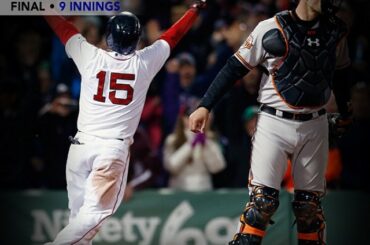 Comeback complete: @RedSox surmonte son déficit prématuré pour remporter la victoire sauvage #walkoff ....