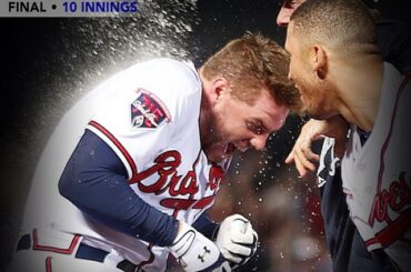 Freddie Freeman et les @braves ont été les gagnants #walkoff ....