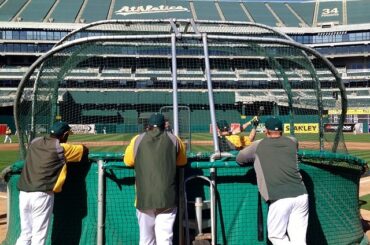 Vue rapprochée et personnelle de BP à Oakland. #Athlétisme...