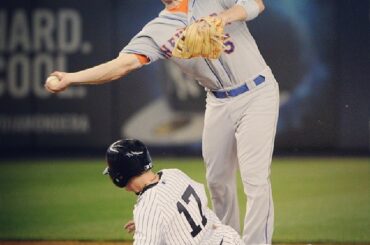 Tourne le! Duda et Wright ont mis fin au #SubwaySeries Game 1 d'une manière stupéfiante ....