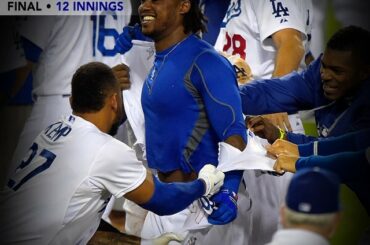 @ hanleyramirez13 a mis un arc #walkoff en cette nuit de baseball ....