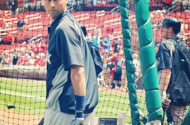 Derek Jeter visite St. Louis pour la dernière fois en saison régulière. #yankees ...