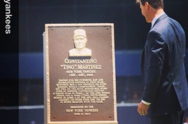 #Repost: Tino est maintenant en présence de la grandeur, pour toujours. #Yankees ...