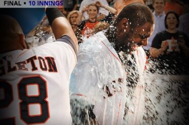 Les bonnes vibrations continuent à rouler à Houston! #Astros #walkoff et ont gagné 7 de leurs dernières ...