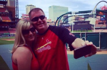 Stade Busch #selfie. #STLCards ...