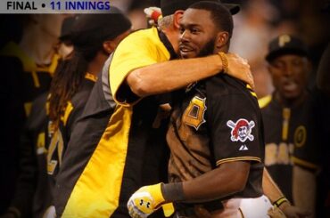 Josh Harrison a volé la vedette, puis a laissé tomber le micro avec un #walkoff ....