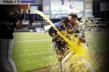 L’explosion #walkoff de Jonathan Lucroy aide les @Brewers à donner le ton à la NL Centr ...