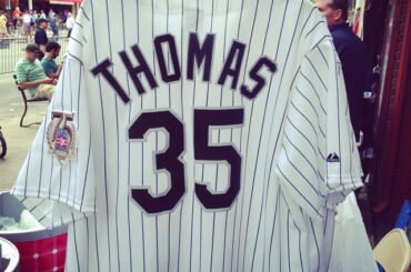 Le Big Hurt est partout à Cooperstown. #HOFWKND ...