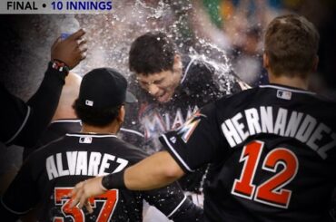 Il fait chaud à Miami. Rafraîchissez-vous avec un #walkoff ....