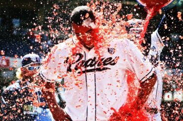 Pluie rouge #padres ...
