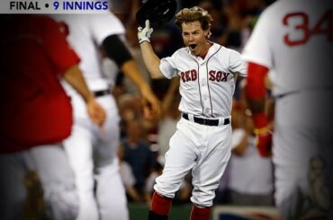 CÉLÉBRER! Brock Holt a remporté la victoire #walkoff ....