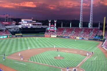 Un ciel immaculé sur GABP. #Reds ...