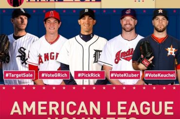 Demain, les tweets comptent.
#FinalVote sponsorisé par Experian. MLB.com/Vote

Votre AL ...