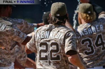 Odrisamer Despaigne a flirté avec une première de @Padres avant une arrivée sauvage #walkoff ...