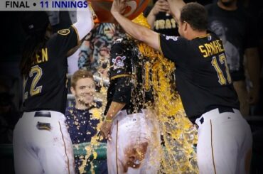 Le temps #Walkoff à Pittsburgh signifie que la course NL Central est plus serrée que jamais ....