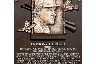 Anthony La Russa - Trois bagues #WorldSeries et le troisième plus grand nombre de man ...