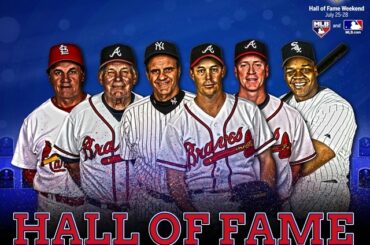Félicitations à ces six icônes de la MLB pour leur intronisation au @baseballhall. ...