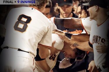 Ramène-le à la maison, Buster Posey. Ramène ça à la maison. #Marcher au large...