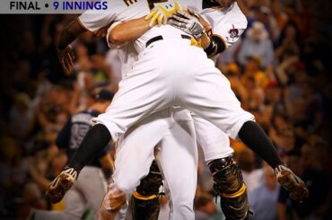 Une grosse victoire de #walkoff permet de garder les @pittsburghpirates dans la chasse aux #WildCard ....