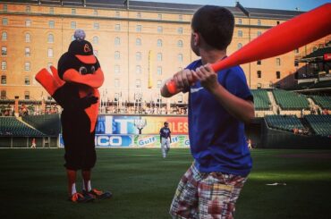 Un peu de whiffle ball #Birdland ....