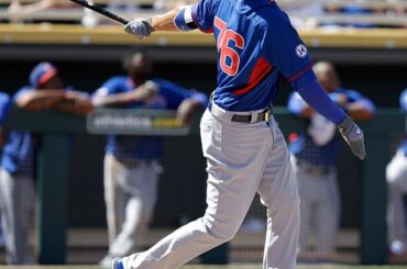 @ KrisBryant23 a frappé un autre home run aujourd'hui. Oui, c'est encore arrivé. #SpringTrain ...