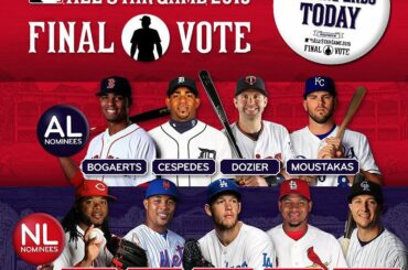 C'EST LE COMPTE À REBOURS FINAL!

GO VOTE!

VOTE! VOTE! VOTE!
@surance #FinalVote mlb ....