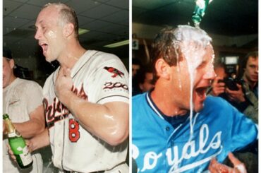 Se souvenir de la dernière fois où les @baltimoreorioles et les @kcroyals ont fait la fête jusqu'à ...