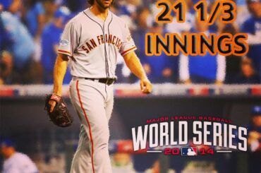 La deuxième plus longue séquence sans score #WorldSeries appartient maintenant à #MadBum. Oui, h ...